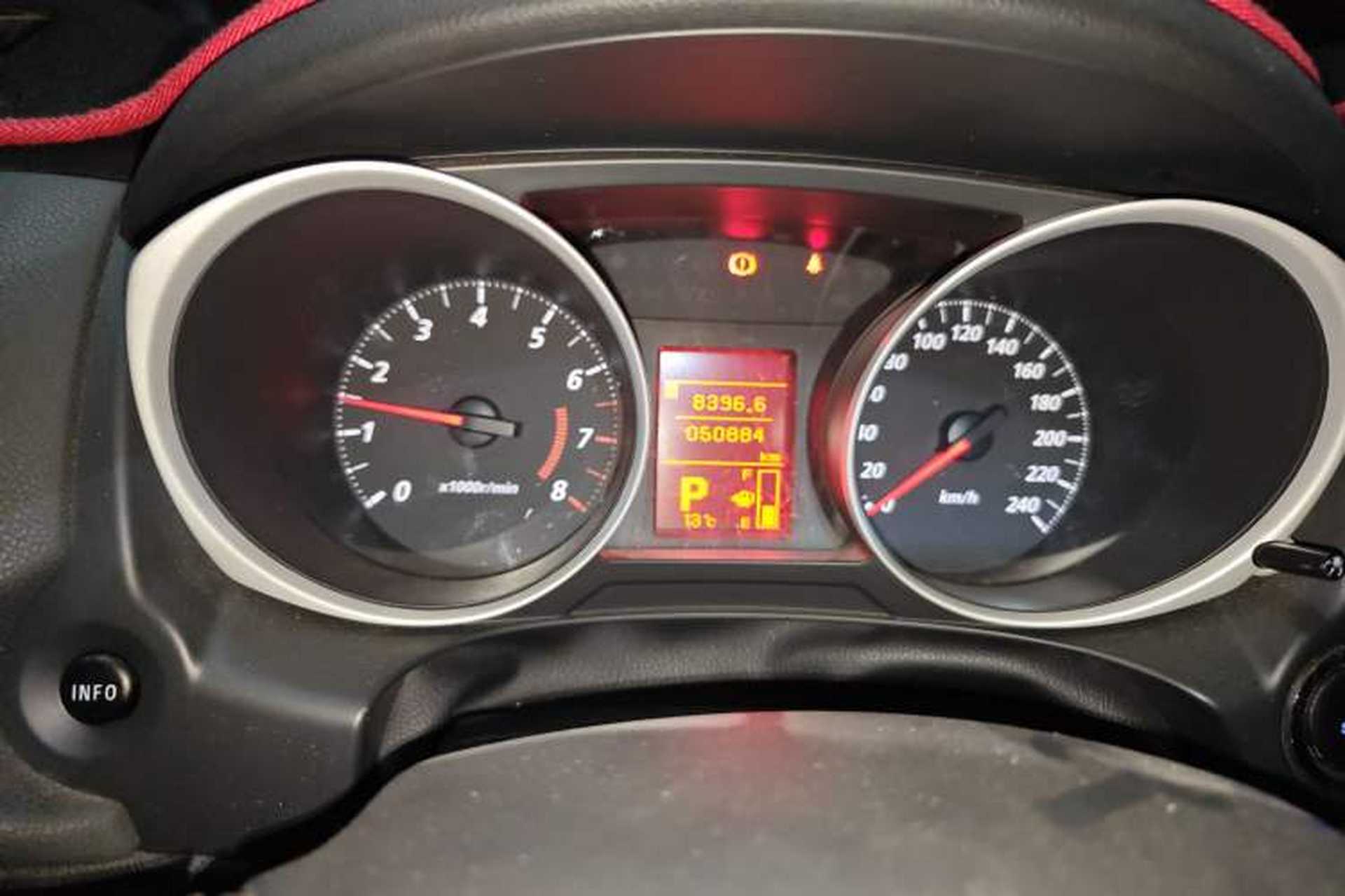 Used Mitsubishi ASX 2013 2.0L CVT Two-Wheel Drive Elite Edition Odometer Close Up