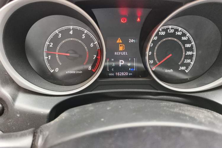Used Mitsubishi ASX 2013 2.0L CVT Two-Wheel Drive Luxury Edition Odometer Close Up