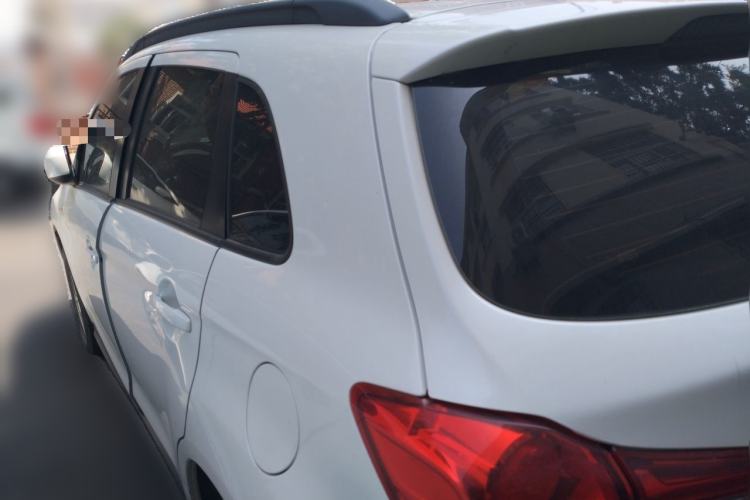 Used Mitsubishi ASX 2013 2.0L CVT Two-Wheel Drive Elite Edition Rear Left 45 Deg