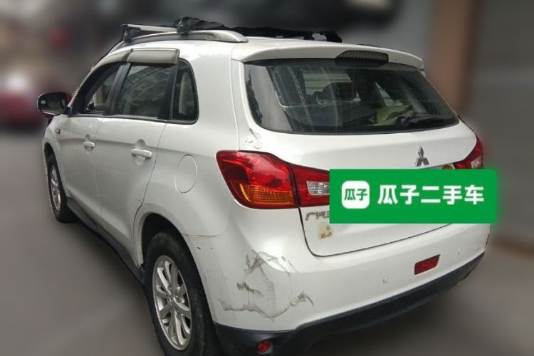 Used Mitsubishi ASX 2013 1.6L Manual Two-Wheel Drive Standard Edition Rear Left 45 Deg