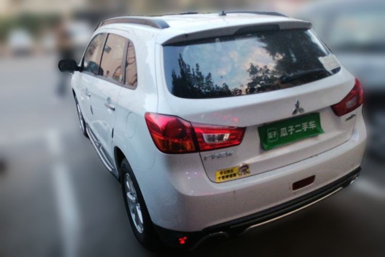Used Mitsubishi ASX 2013 2.0L CVT Two-Wheel Drive Elite Edition Rear Left 45 Deg