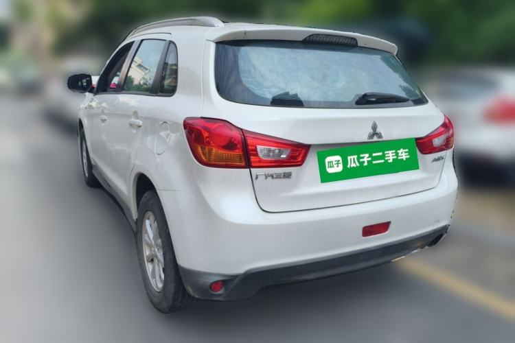 Used Mitsubishi ASX 2013 2.0L CVT Two-Wheel Drive Elite Edition Rear Left 45 Deg