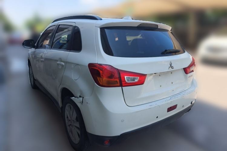 Used Mitsubishi ASX 2013 2.0L CVT 4x4 Flagship Edition Rear Left 45 Deg