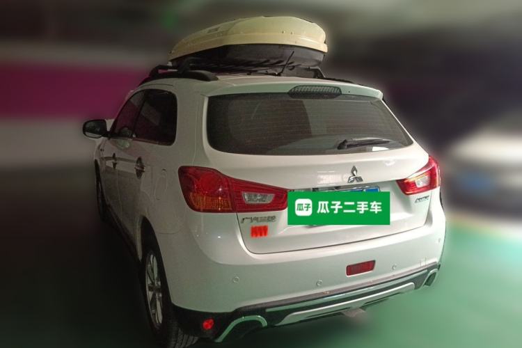 Used Mitsubishi ASX 2013 2.0L CVT Two-Wheel Drive Elite Edition Rear Left 45 Deg