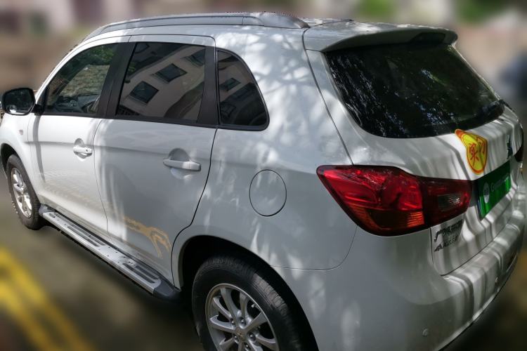 Used Mitsubishi ASX 2013 2.0L CVT Two-Wheel Drive Elite Edition Rear Left 45 Deg