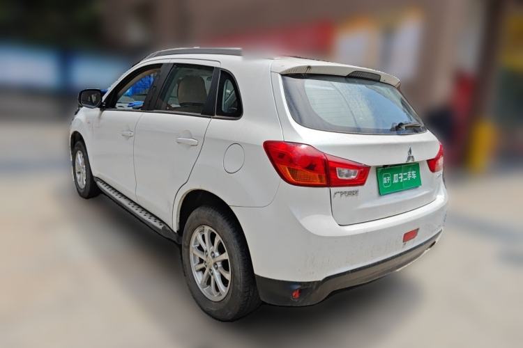 Used Mitsubishi ASX 2013 1.6L Manual Two-Wheel Drive Standard Edition Rear Left 45 Deg