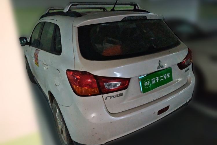 Used Mitsubishi ASX 2013 1.6L Manual Two-Wheel Drive Standard Edition Rear Left 45 Deg