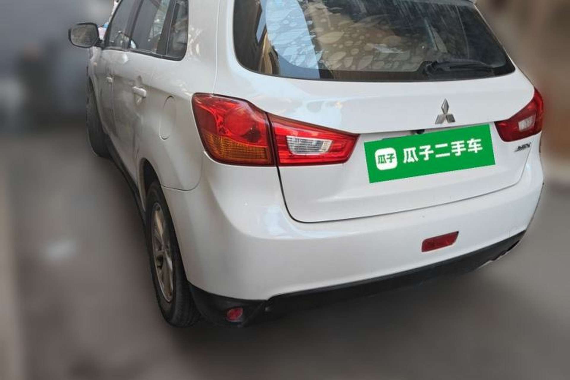 Used Mitsubishi ASX 2013 2.0L CVT Two-Wheel Drive Elite Edition Rear Left 45 Deg