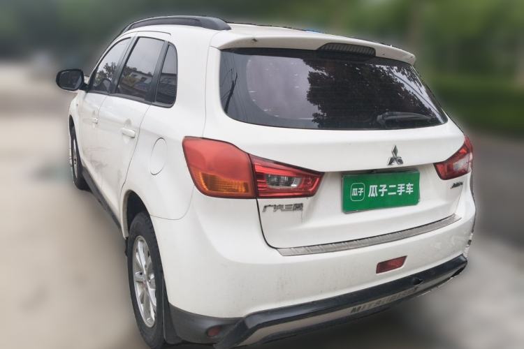 Used Mitsubishi ASX 2013 1.6L Manual Two-Wheel Drive Standard Edition Rear Left 45 Deg
