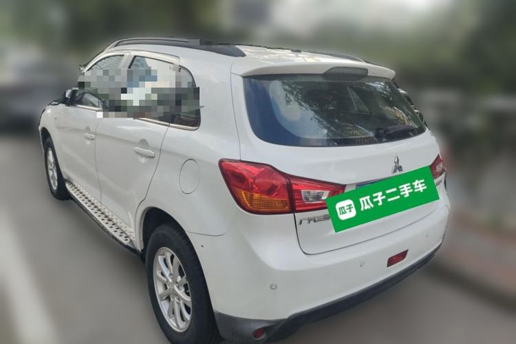 Used Mitsubishi ASX 2013 2.0L CVT Two-Wheel Drive Elite Edition Rear Left 45 Deg