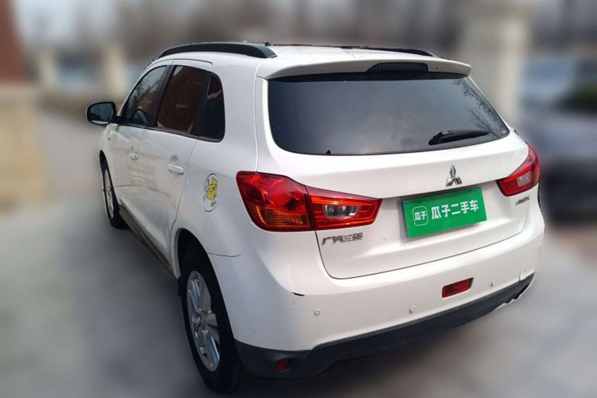 Used Mitsubishi ASX 2013 2.0L CVT Four-Wheel Drive Premium Edition Rear Left 45 Deg
