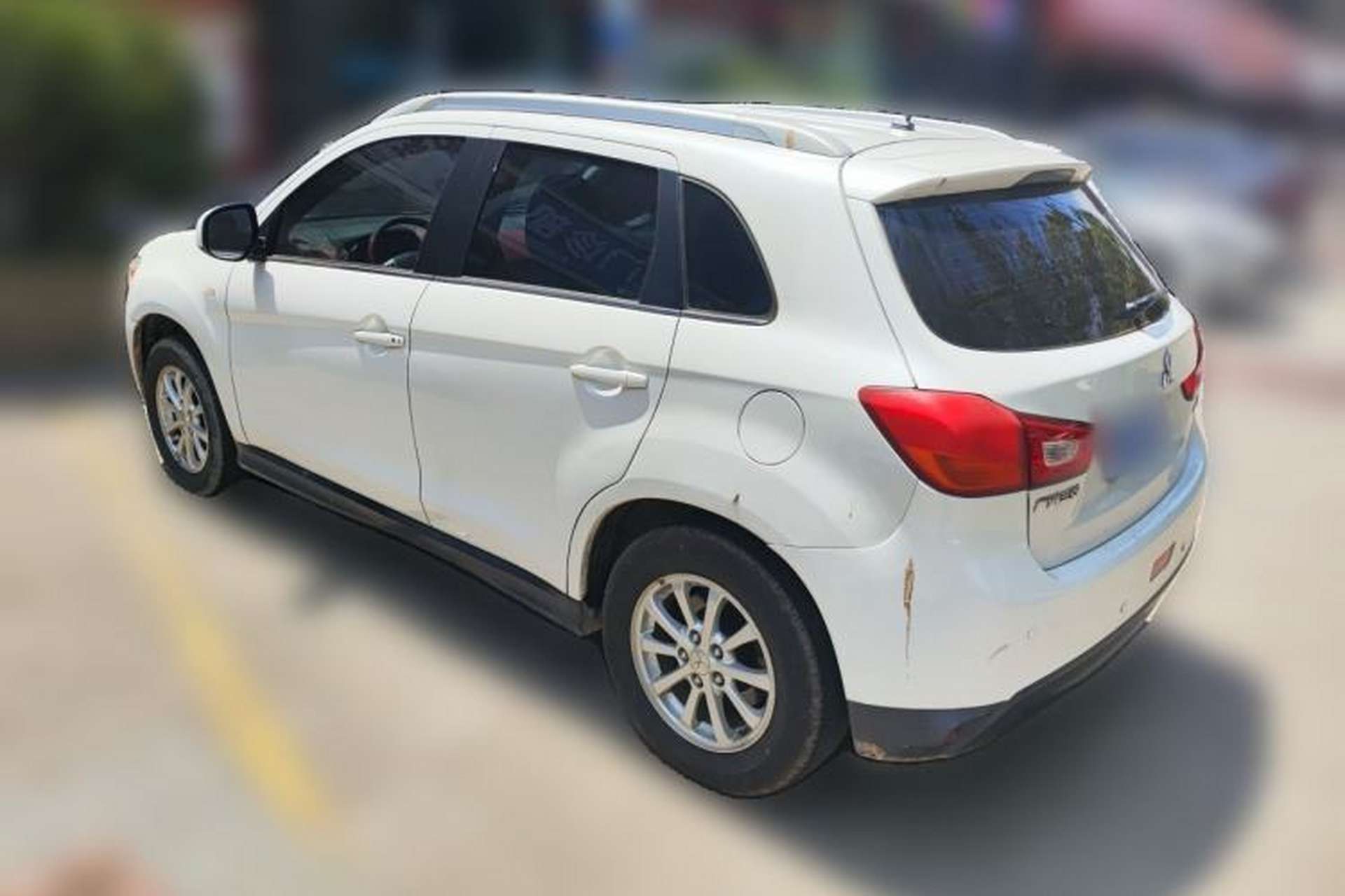 Used Mitsubishi ASX 2013 2.0L CVT Two-Wheel Drive Luxury Edition Rear Left 45 Deg