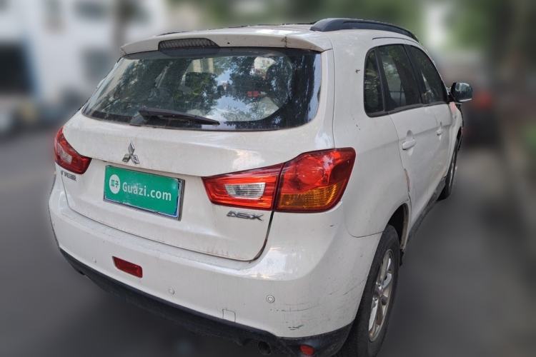 Used Mitsubishi ASX 2013 1.6L Manual Two-Wheel Drive Standard Edition Rear Right 45 Deg