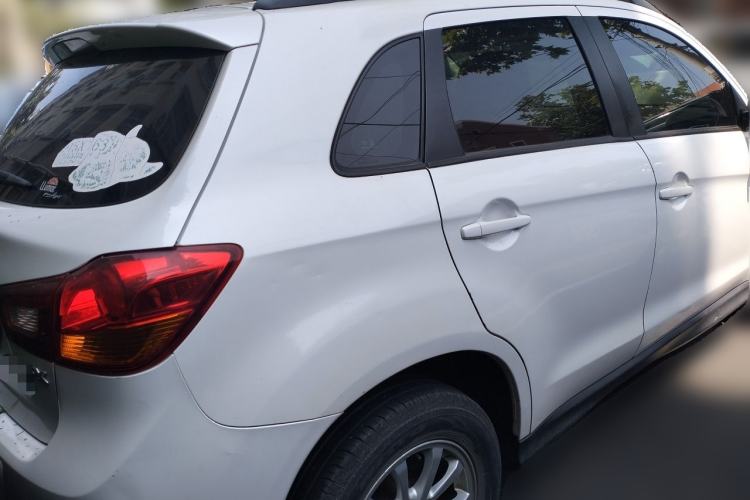 Used Mitsubishi ASX 2013 2.0L CVT Two-Wheel Drive Elite Edition Rear Right 45 Deg