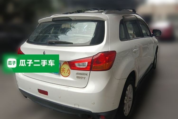 Used Mitsubishi ASX 2013 1.6L Manual Two-Wheel Drive Standard Edition Rear Right 45 Deg