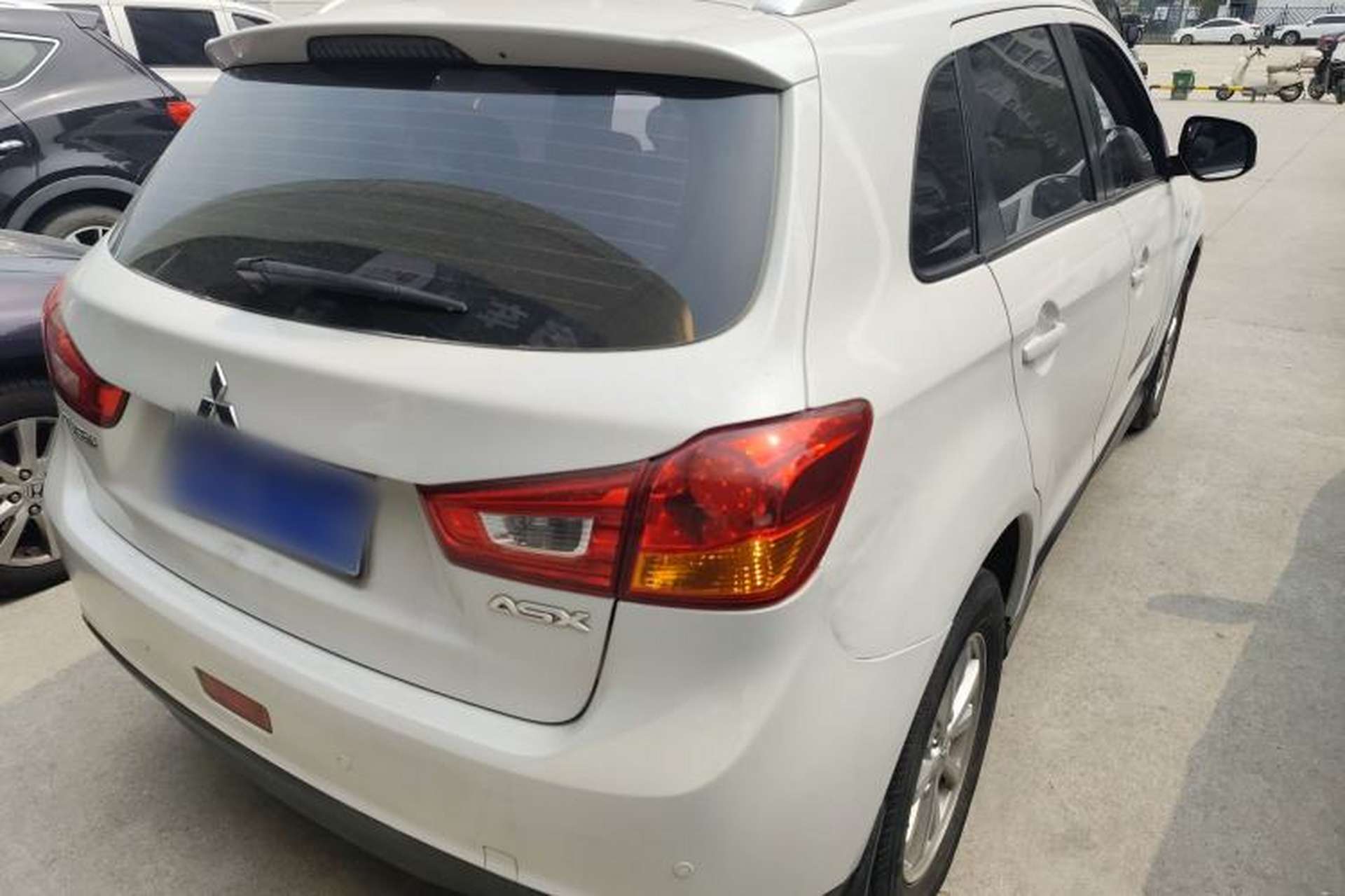 Used Mitsubishi ASX 2013 2.0L CVT Two-Wheel Drive Elite Edition Rear Right 45 Deg