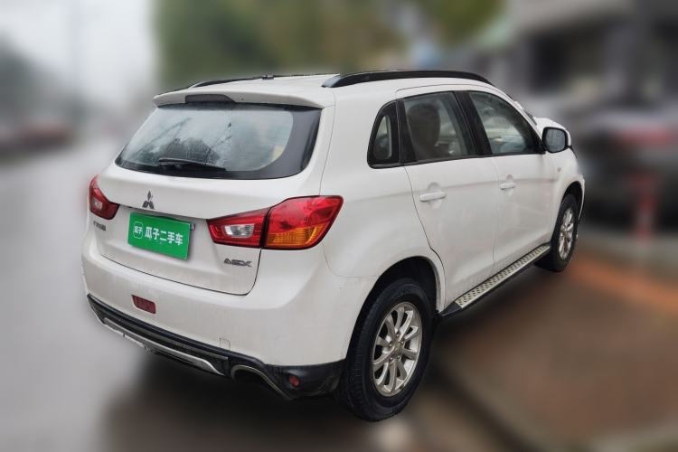 Used Mitsubishi ASX 2013 1.6L Manual Two-Wheel Drive Standard Edition Rear Right 45 Deg
