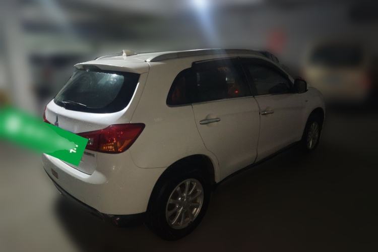 Used Mitsubishi ASX 2013 1.6L Manual Two-Wheel Drive Standard Edition Rear Right 45 Deg