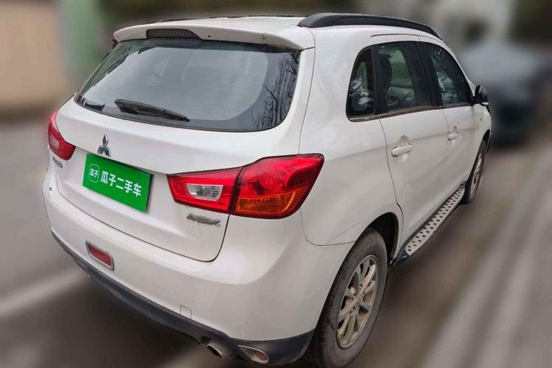Used Mitsubishi ASX 2013 2.0L CVT Two-Wheel Drive Elite Edition Rear Right 45 Deg