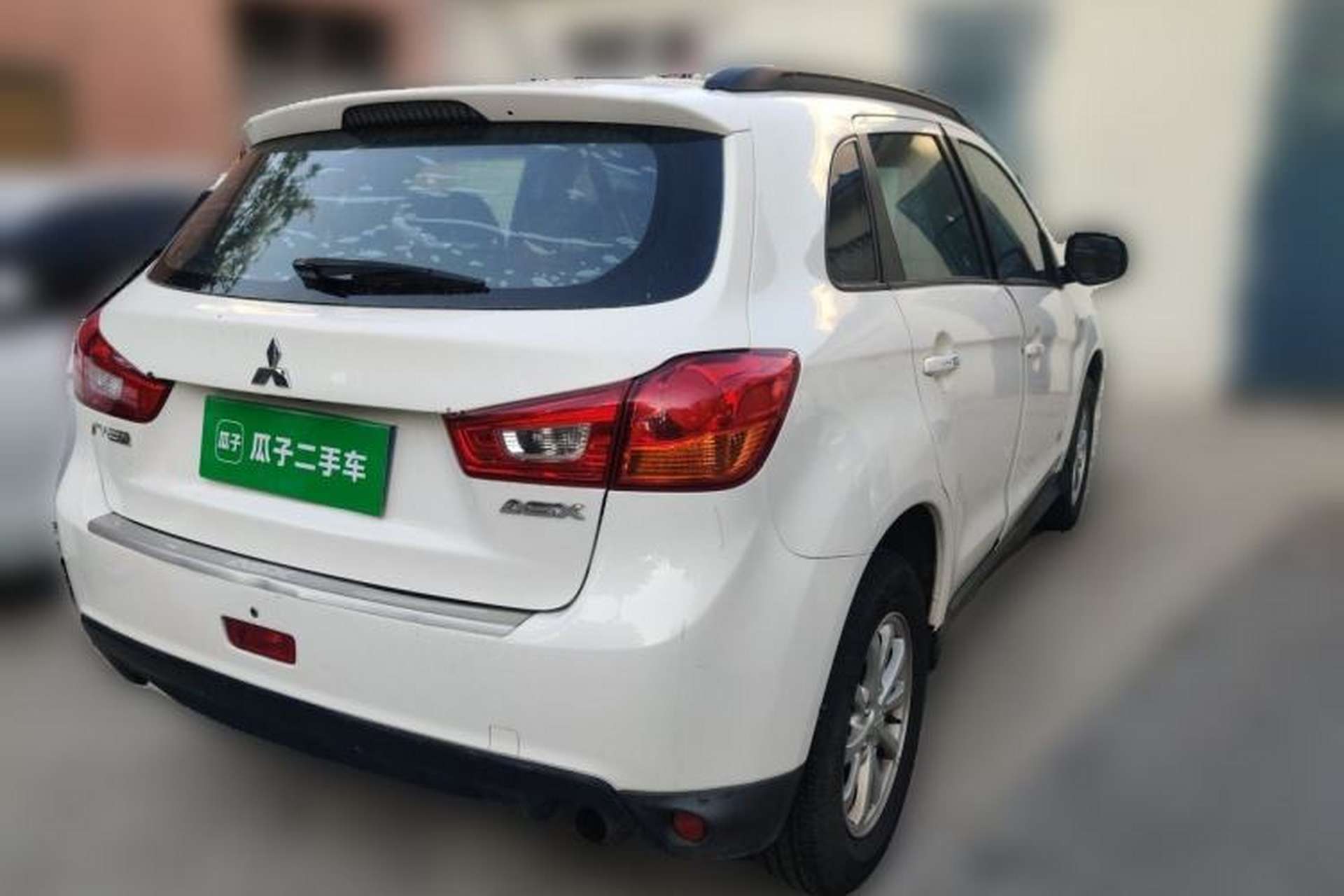 Used Mitsubishi ASX 2013 1.6L Manual Two-Wheel Drive Standard Edition Rear Right 45 Deg