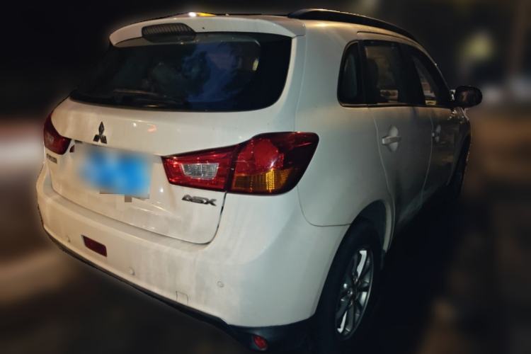 Used Mitsubishi ASX 2013 2.0L CVT Two-Wheel Drive Luxury Edition Rear Right 45 Deg