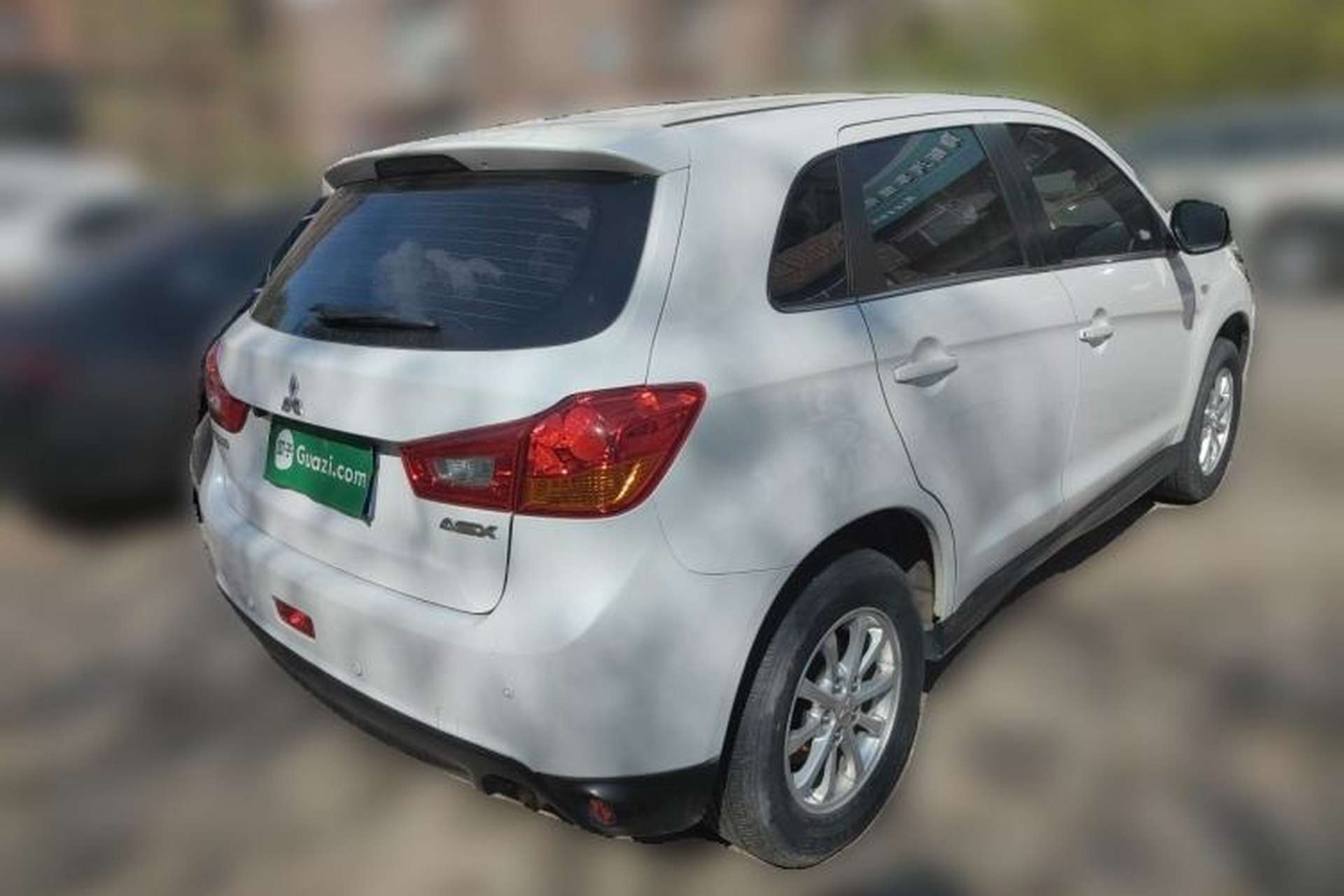 Used Mitsubishi ASX 2013 2.0L CVT Two-Wheel Drive Luxury Edition Rear Right 45 Deg