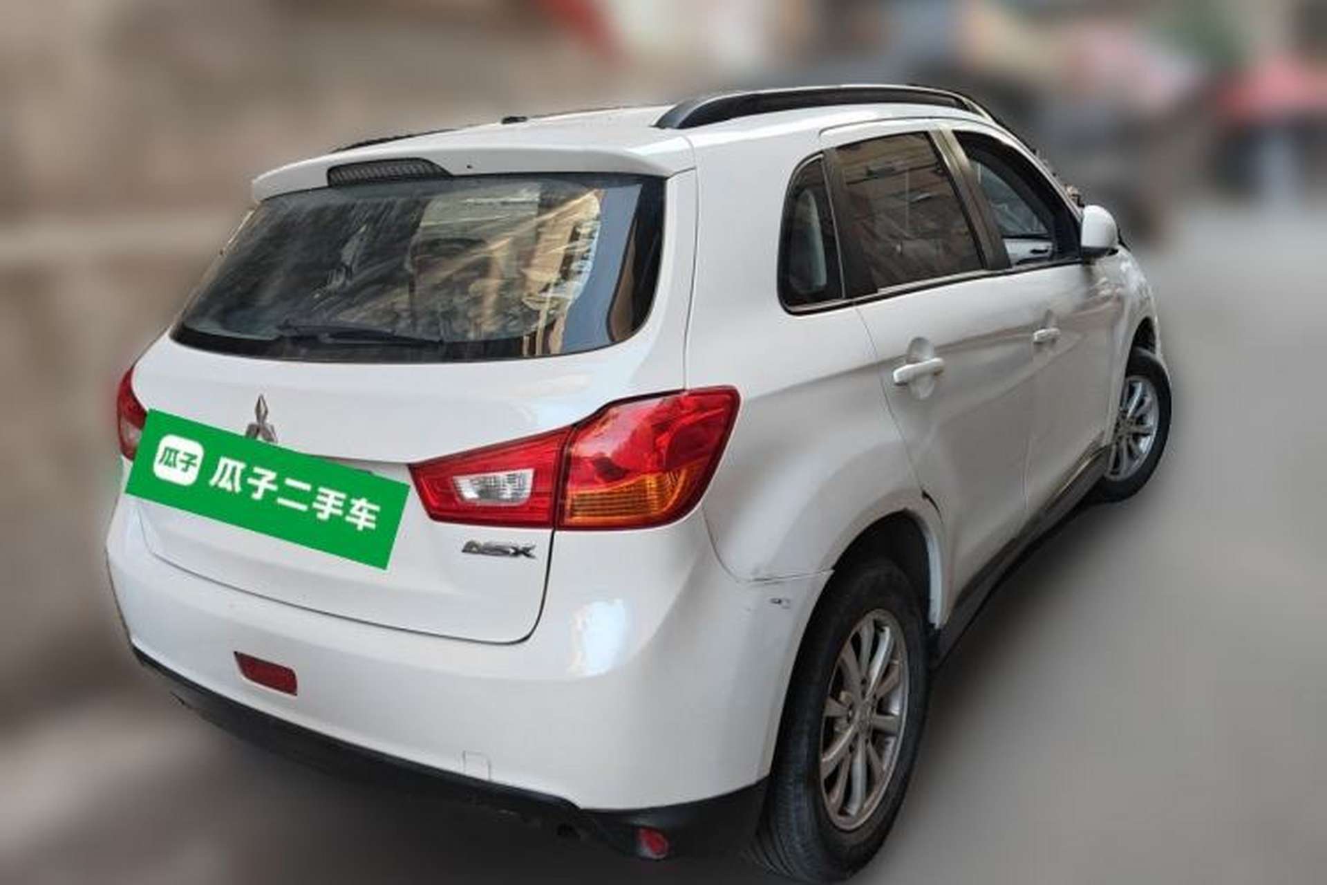 Used Mitsubishi ASX 2013 2.0L CVT Two-Wheel Drive Elite Edition Rear Right 45 Deg