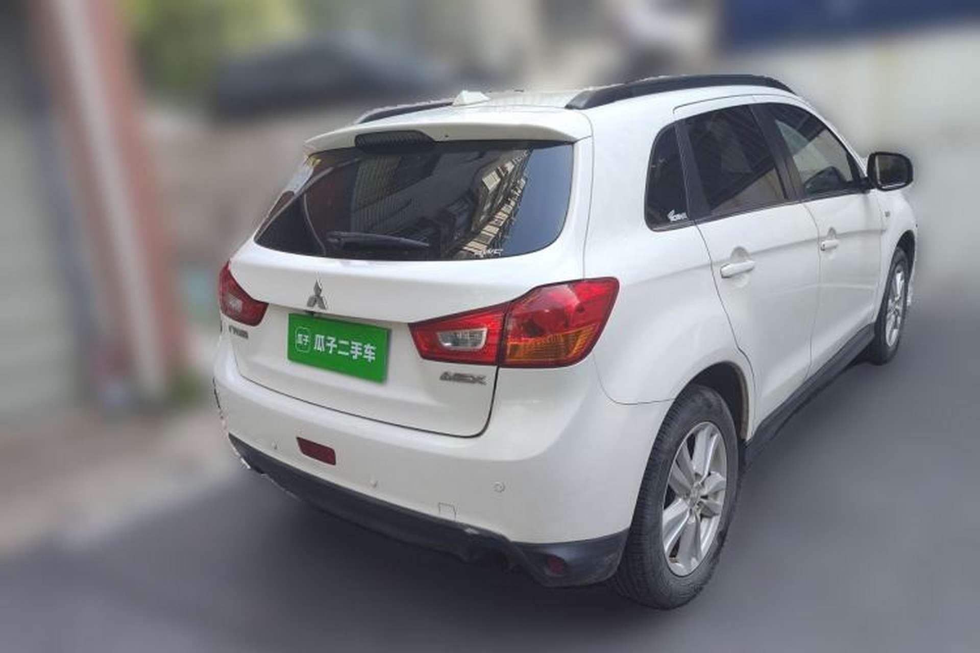Used Mitsubishi ASX 2013 2.0L CVT Four-Wheel Drive Premium Edition Rear Right 45 Deg