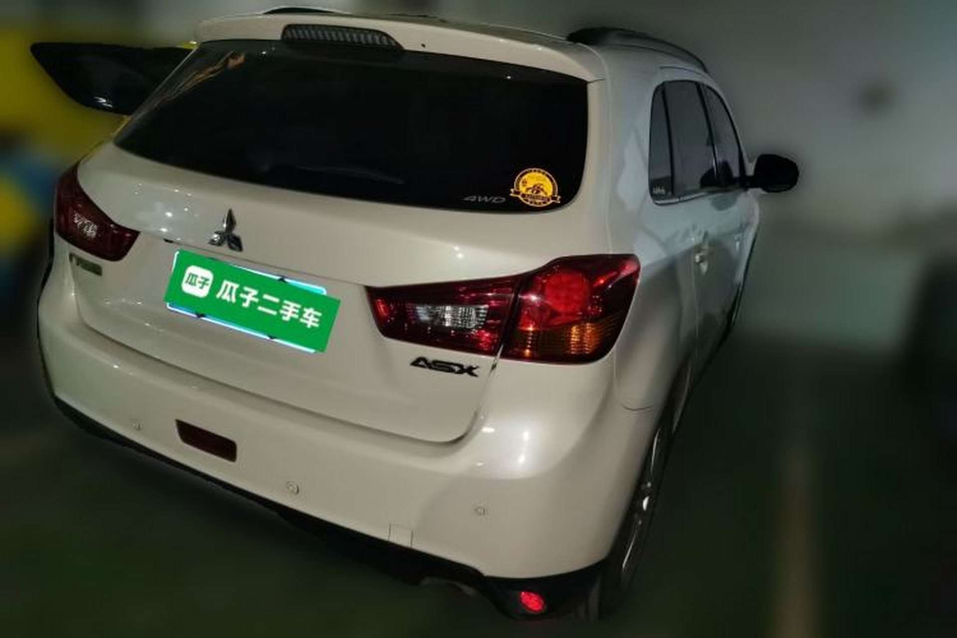 Used Mitsubishi ASX 2013 2.0L CVT Four-Wheel Drive Premium Edition Rear Right 45 Deg