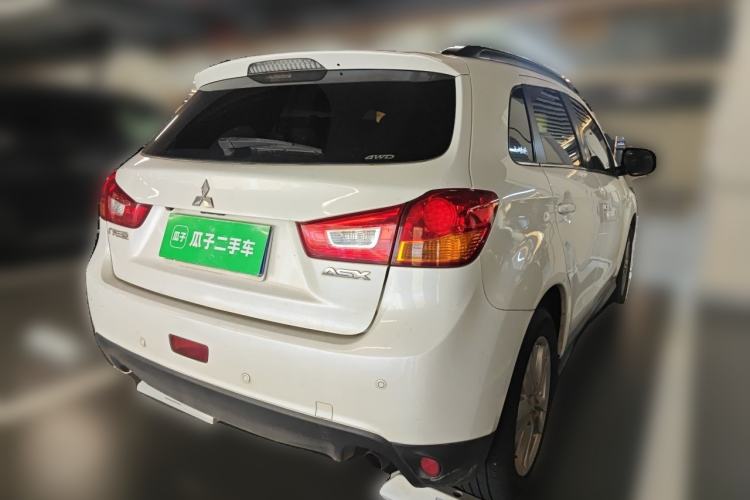 Used Mitsubishi ASX 2013 2.0L CVT 4x4 Flagship Edition Rear Right 45 Deg