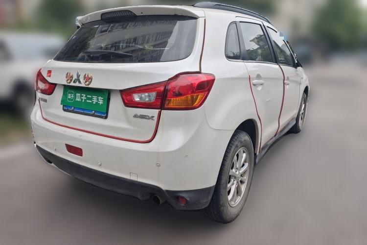 Used Mitsubishi ASX 2013 2.0L CVT Two-Wheel Drive Luxury Edition Rear Right 45 Deg