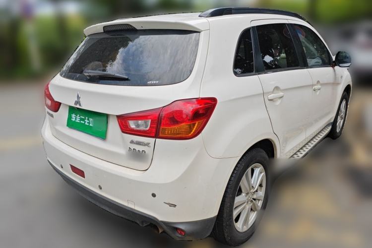 Used Mitsubishi ASX 2013 2.0L CVT Four-Wheel Drive Premium Edition Rear Right 45 Deg
