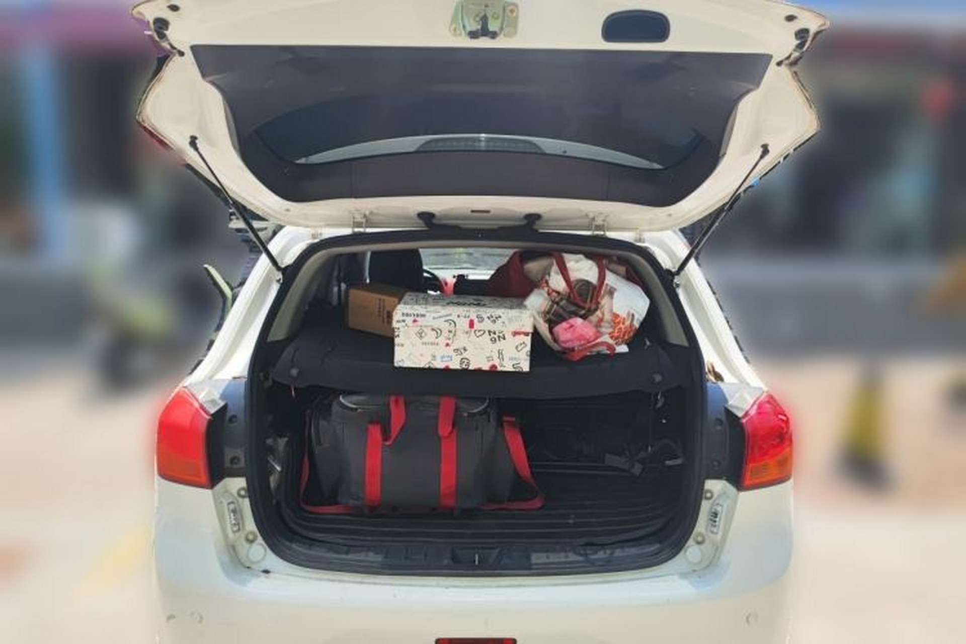 Used Mitsubishi ASX 2013 2.0L CVT Two-Wheel Drive Luxury Edition Trunk