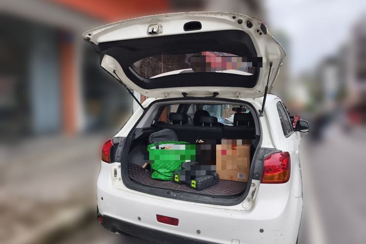 Used Mitsubishi ASX 2013 2.0L CVT Two-Wheel Drive Luxury Edition Trunk