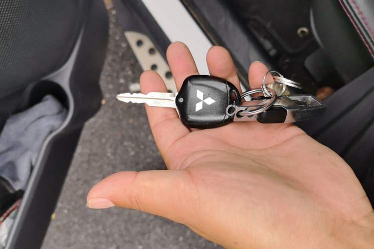 Used Mitsubishi ASX 2013 1.6L Manual Two-Wheel Drive Standard Edition Vehicle Key
