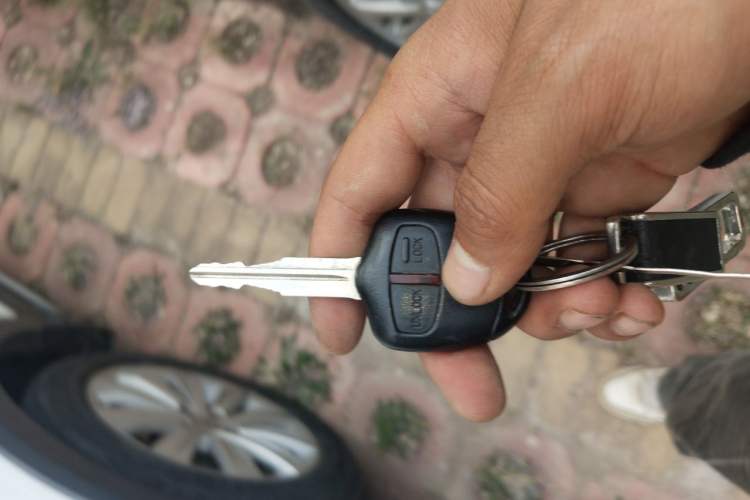 Used Mitsubishi ASX 2013 1.6L Manual Two-Wheel Drive Standard Edition Vehicle Key