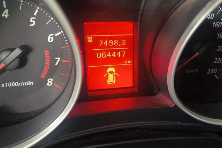 Used Mitsubishi ASX 2015 2.0L CVT Silk Road Commemorative Edition Odometer Close Up