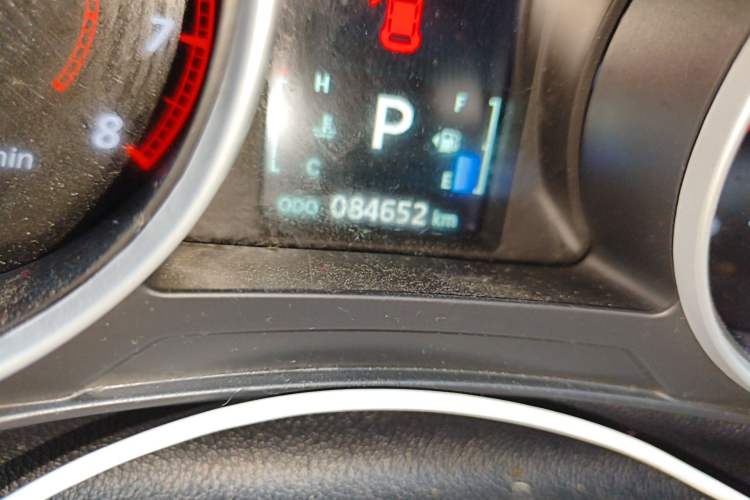 Used Mitsubishi ASX 2016 2.0L CVT Two-Wheel Drive Navigation Edition Odometer Close Up