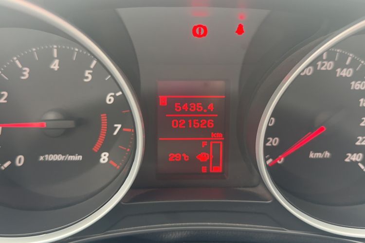 Used Mitsubishi ASX 2016 1.6L Manual Two-Wheel Drive Pioneer Edition Odometer Close Up