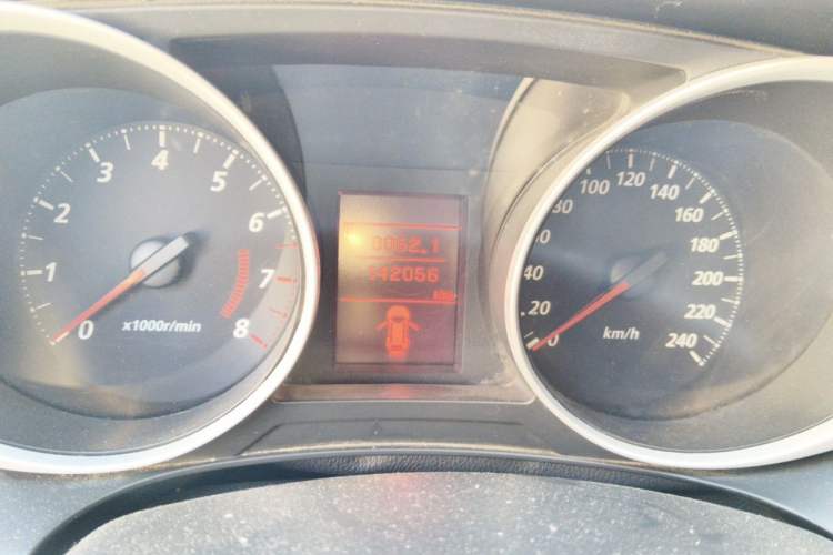 Used Mitsubishi ASX 2016 1.6L Manual Two-Wheel Drive Pioneer Edition Odometer Close Up