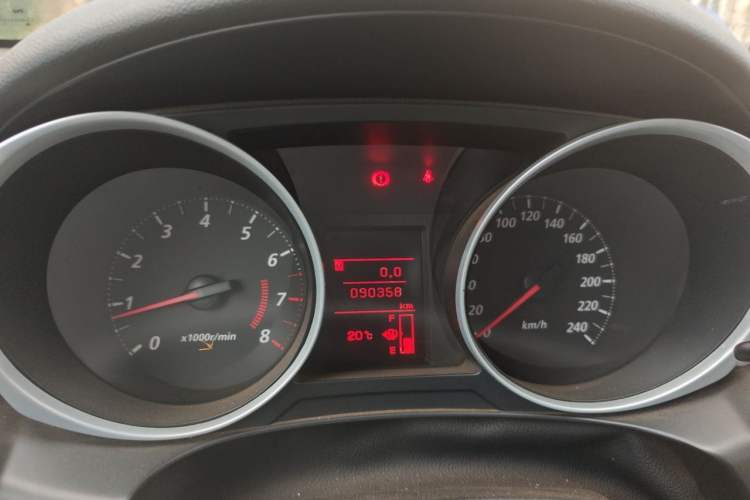 Used Mitsubishi ASX 2016 1.6L Manual Two-Wheel Drive Pioneer Edition Instrument Cluster