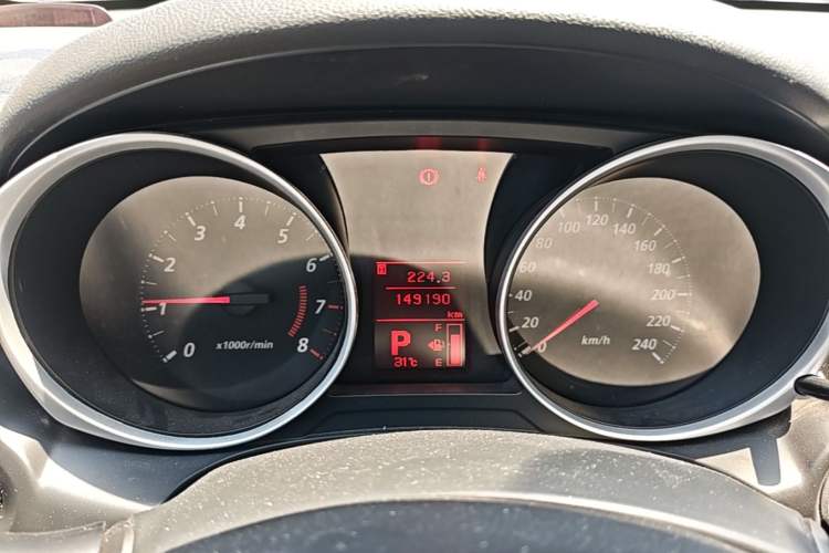 Used Mitsubishi ASX 2016 2.0L CVT Two-Wheel Drive Excellence Edition Instrument Cluster