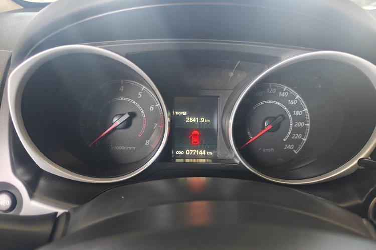 Used Mitsubishi ASX 2016 2.0L CVT Two-Wheel Drive Navigation Edition Odometer Close Up