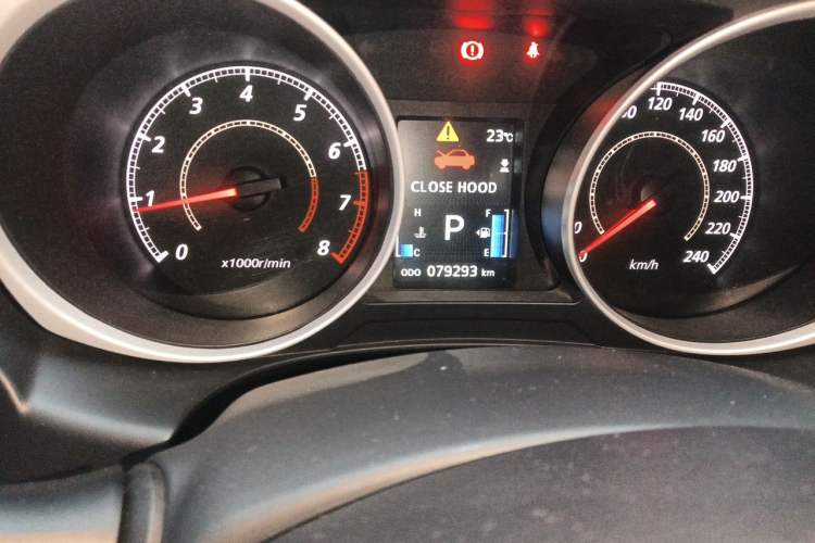 Used Mitsubishi ASX 2016 2.0L CVT Two-Wheel Drive Navigation Edition Odometer Close Up