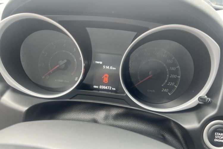 Used Mitsubishi ASX 2016 2.0L CVT Two-Wheel Drive Navigation Edition Odometer Close Up