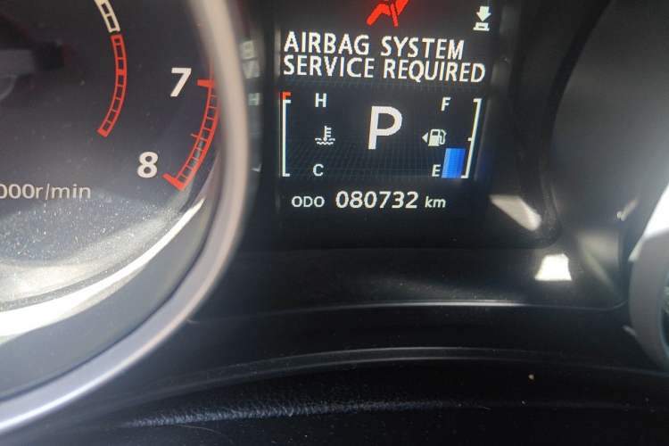 Used Mitsubishi ASX 2016 2.0L CVT Two-Wheel Drive Navigation Edition Odometer Close Up