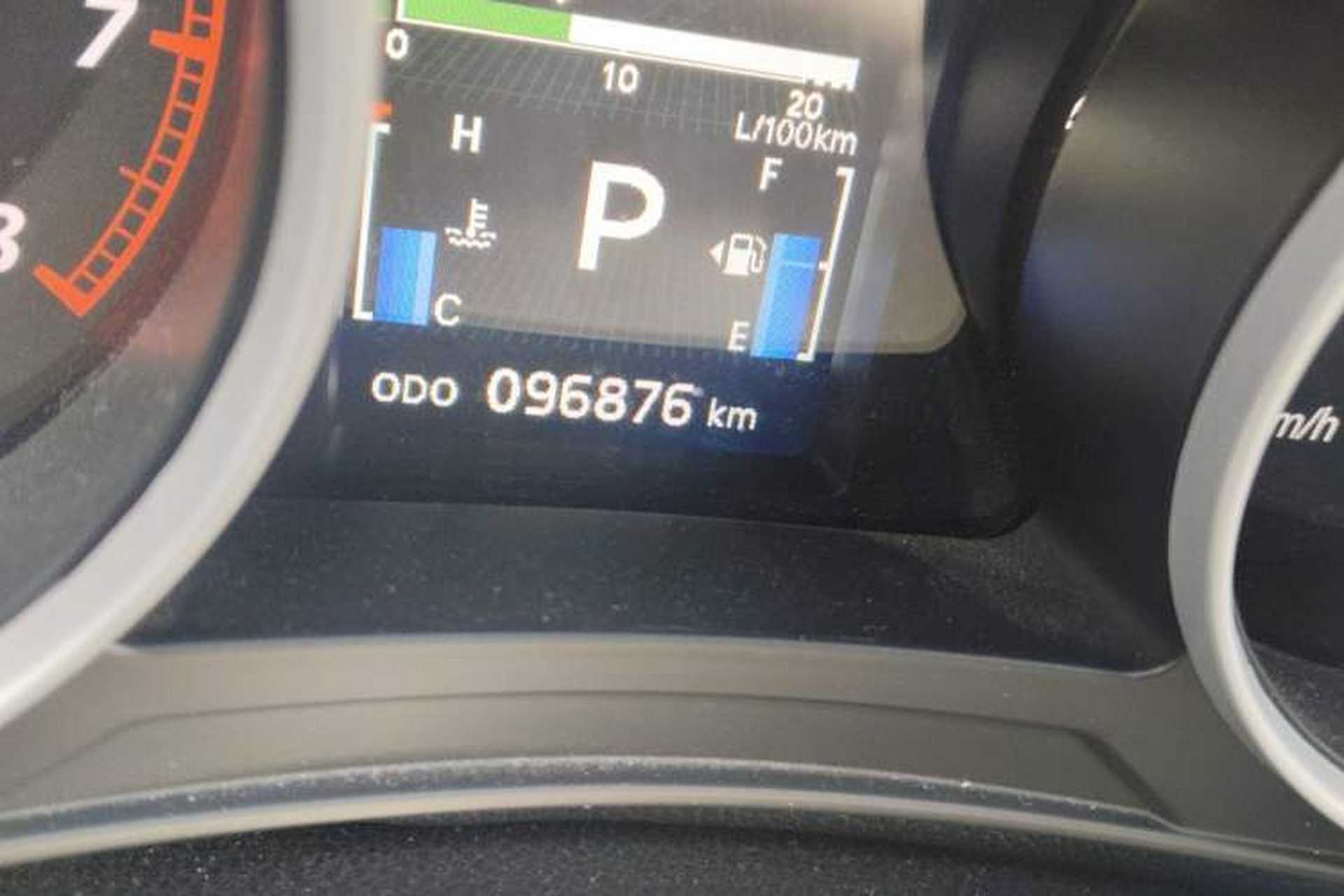 Used Mitsubishi ASX 2016 2.0L CVT Two-Wheel Drive Navigation Edition Odometer Close Up