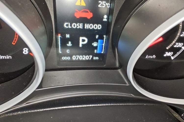 Used Mitsubishi ASX 2016 2.0L CVT Two-Wheel Drive Navigation Edition Odometer Close Up