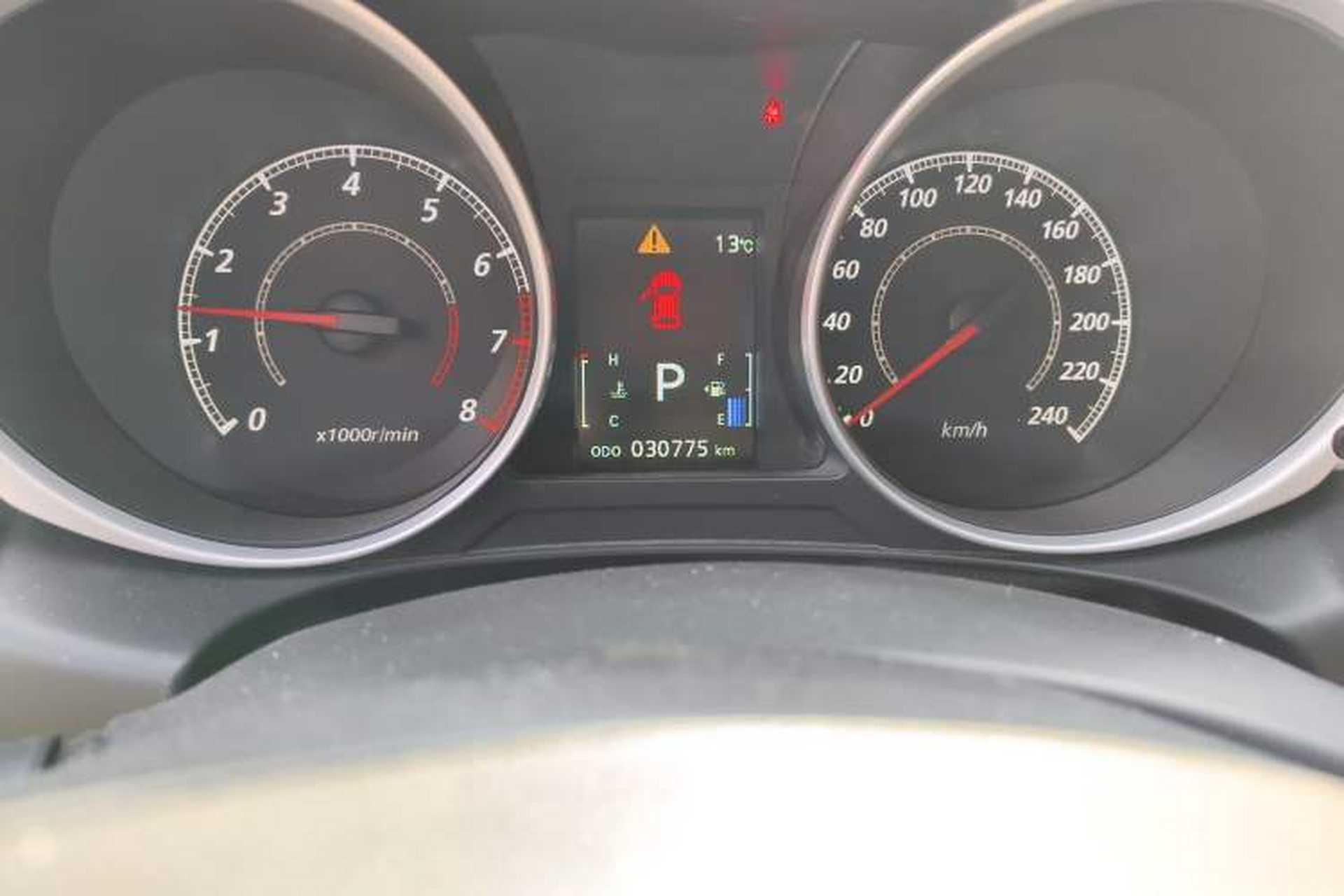 Used Mitsubishi ASX 2016 2.0L CVT Two-Wheel Drive Navigation Edition Odometer Close Up