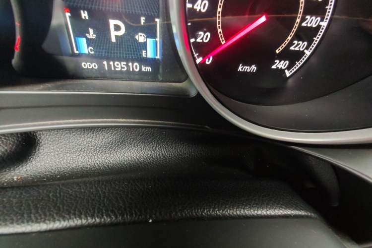 Used Mitsubishi ASX 2016 2.0L CVT Two-Wheel Drive Navigation Edition Odometer Close Up